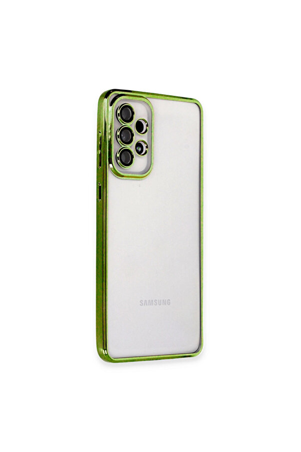 Evi̇mdeyokyok Samsung Galaxy A53 5G Kılıf Razer Lensli̇ Si̇li̇kon - Yeşi̇l