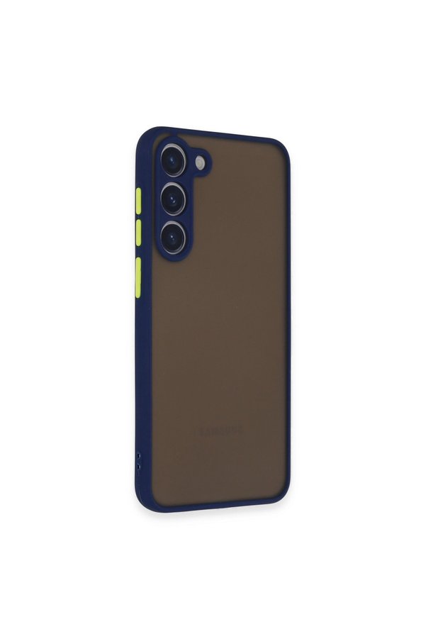 Evimdeyokyok Samsung Galaxy S23 Plus Kılıf Montreal Silikon Kapak - Lacivert