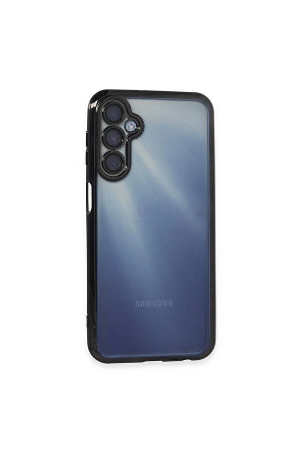 Evi̇mdeyokyok Samsung Galaxy A15 4G Kılıf Razer Lensli̇ Si̇li̇kon - Si̇yah