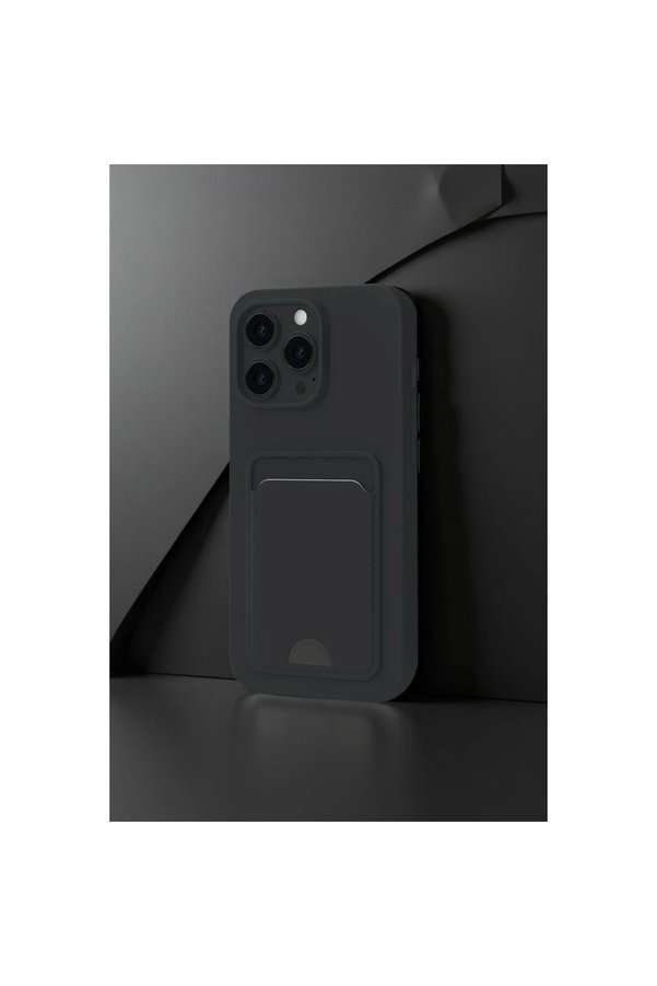 Evimdeyokyok Apple İphone 16 Pro Kılıf Kelvin Kartvizitli Silikon - Koyu Yeşil