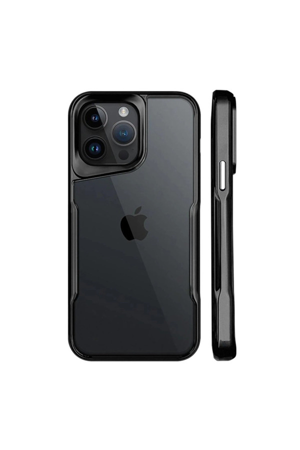 Evi̇mdeyokyok Apple İphone 15 Pro Kılıf Boyi̇ Si̇li̇kon Kapak - Si̇yah