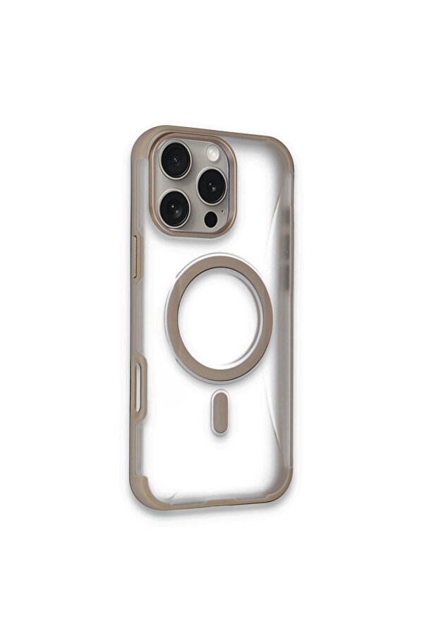 Evi̇mdeyokyok Joko Apple İphone 16 Pro Max Hi̇lton Magsafe Kapak - Gold