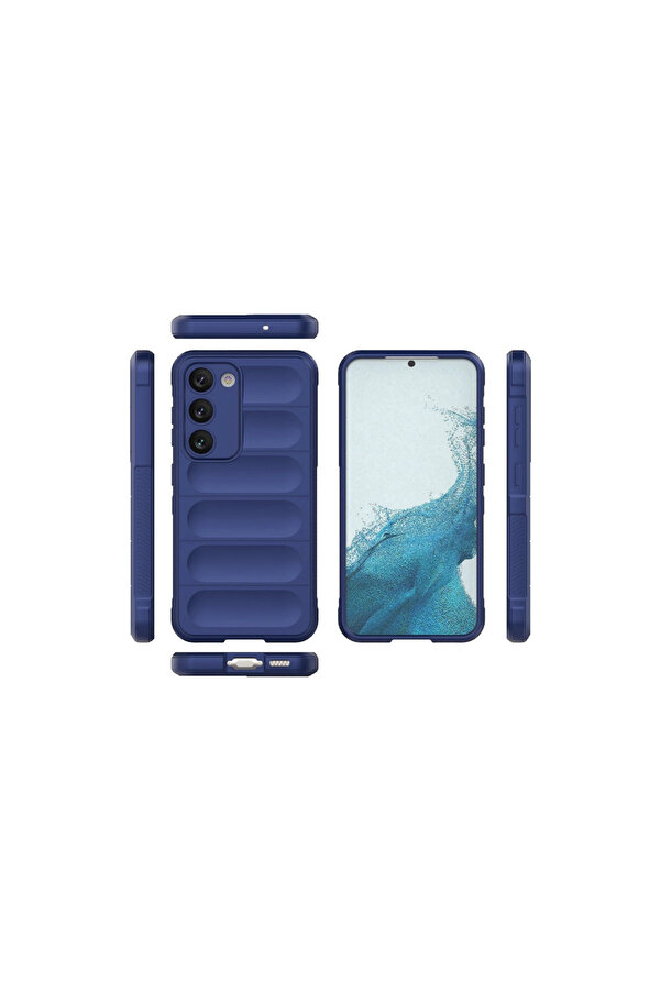 Evi̇mdeyokyok Samsung Galaxy S23 Plus Kılıf Opti̇mum Si̇li̇kon - Laci̇vert