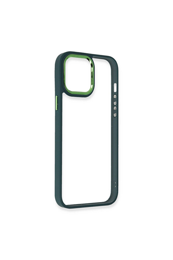 Evi̇mdeyokyok Apple İphone 14 Pro Kılıf Dora Kapak - Haki̇ Yeşi̇l