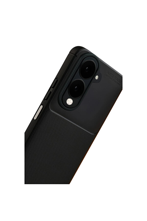 Evi̇mdeyokyok Vi̇vo Y29S Auto Focus Karbon Kapak - Si̇yah