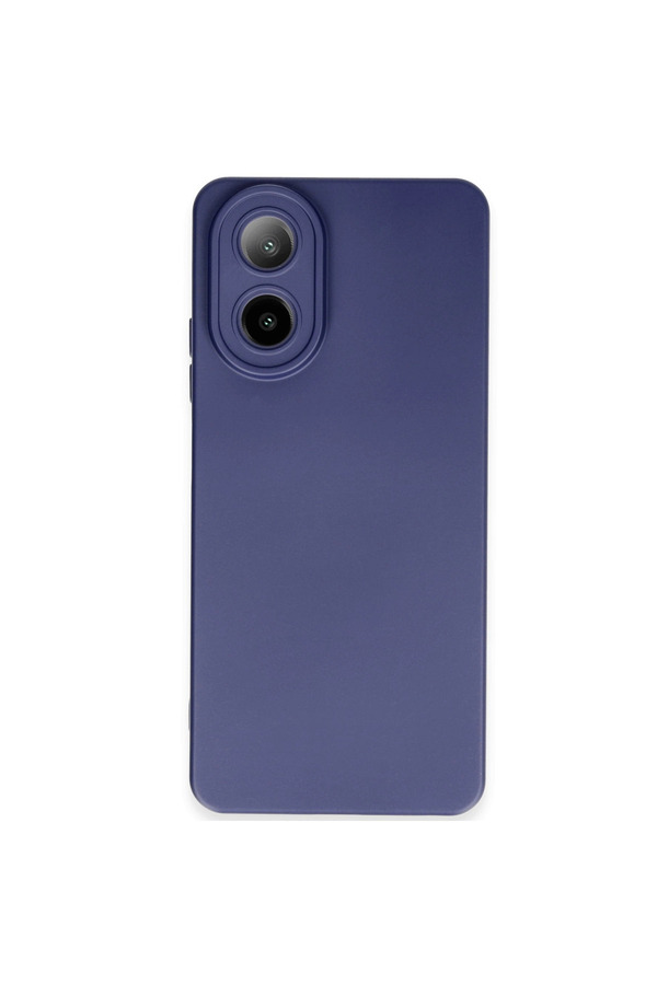 Evi̇mdeyokyok Oppo A38 Kılıf Nano İçi̇ Kadi̇fe Si̇li̇kon - Laci̇vert