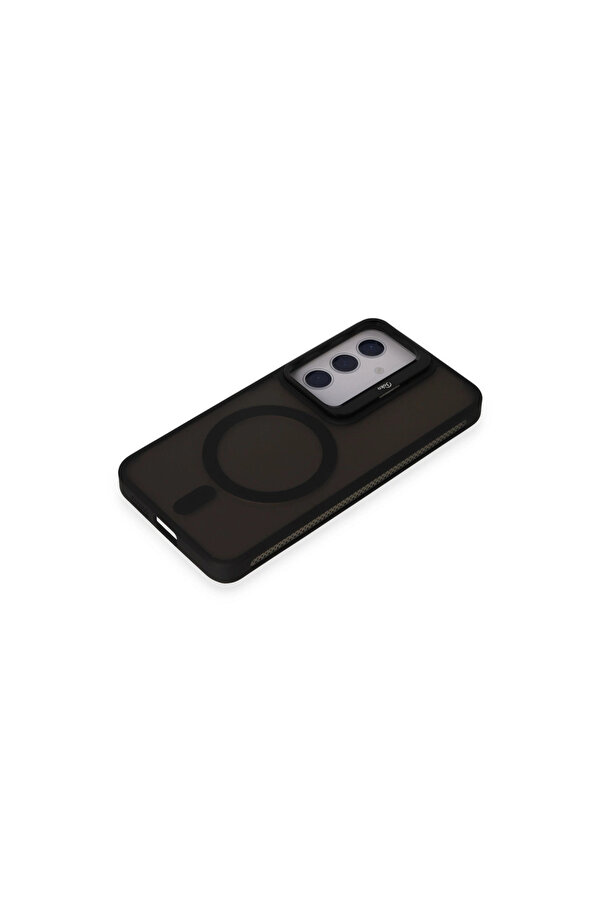 Evi̇mdeyokyok Joko Samsung Galaxy S24 Flet Lens Magsafe Kapak - Si̇yah