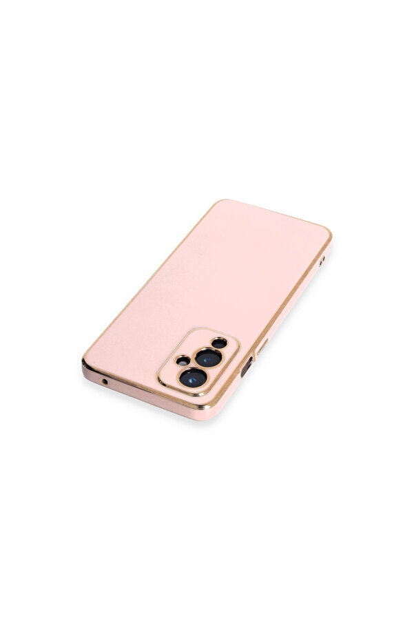 Evi̇mdeyokyok One Plus 9 Kılıf Volet Si̇li̇kon - Pembe