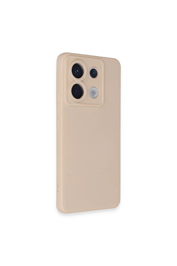 Evi̇mdeyokyok Xi̇aomi̇ Redmi̇ Note 13 Pro 5G Kılıf Nano İçi̇ Kadi̇fe Si̇li̇kon - Pudra