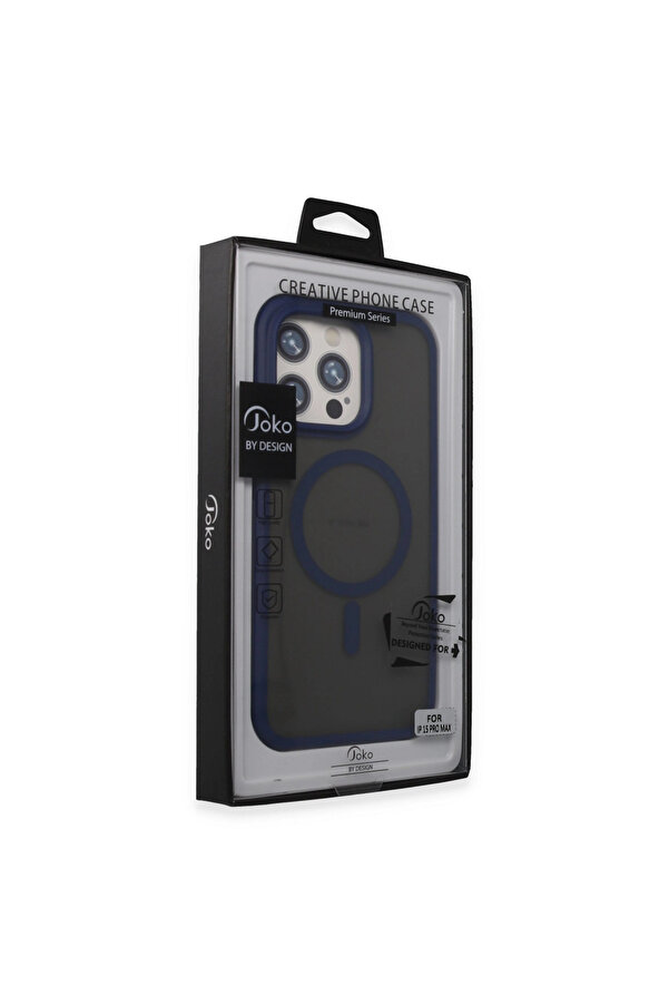 Evi̇mdeyokyok Joko Apple İphone 15 Pro Max Toras Ai̇rbag Magsafe Kapak - Laci̇vert