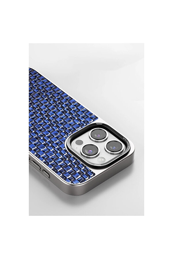 Evi̇mdeyokyok Venco Apple İphone 15 Pro Brand Kapak - Laci̇vert