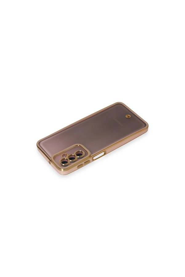 Evimdeyokyok Samsung Galaxy M23 Kılıf Liva Lens Silikon - Pudra