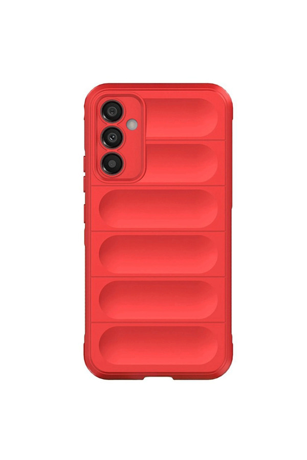 Evi̇mdeyokyok Samsung A56 Kılıf Opti̇mum Si̇li̇kon - Kırmızı