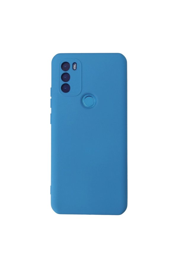 Evimdeyokyok General Mobile Gm 21 Plus Kılıf Nano İçi Kadife Silikon - Mavi