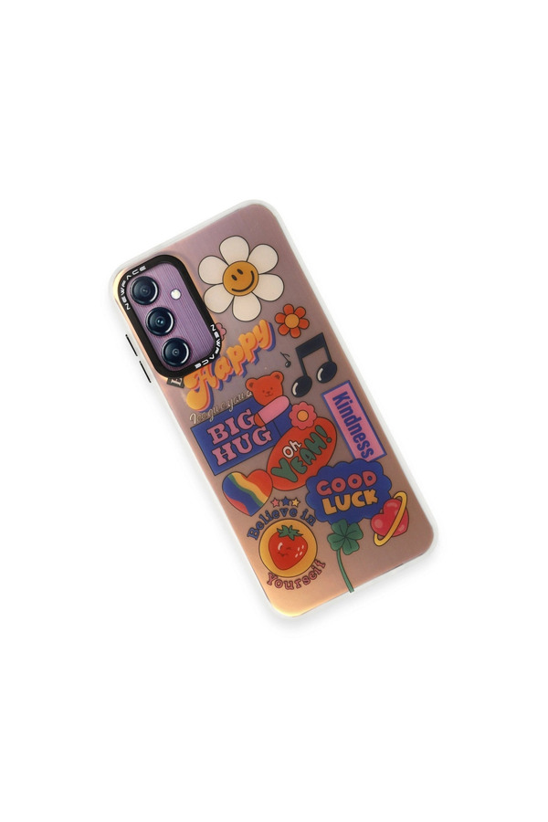 Evimdeyokyok Samsung Galaxy A14 4G Kılıf Estoril Desenli Kapak - Estoril - 15