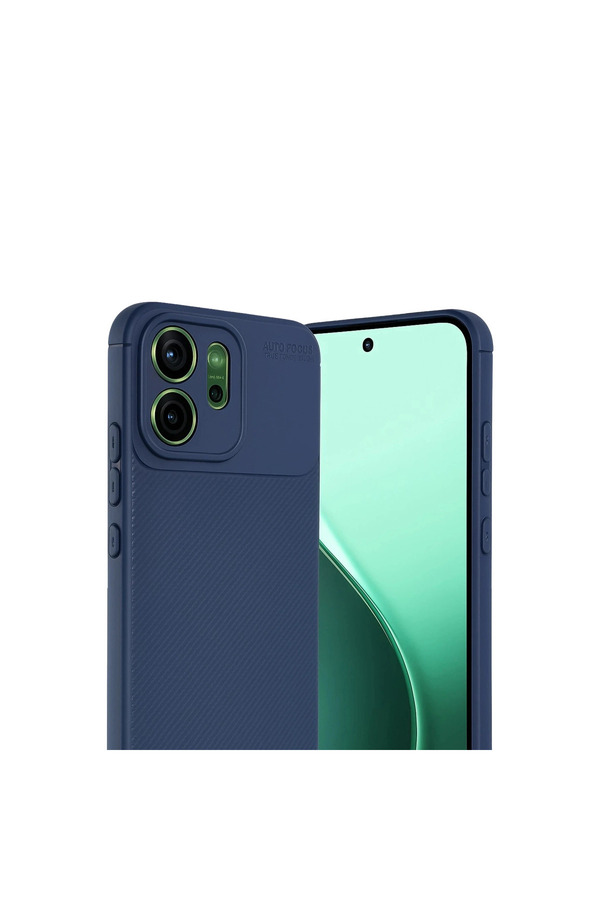 Evimdeyokyok Oppo Reno 14 Auto Focus Karbon Kapak - Lacivert
