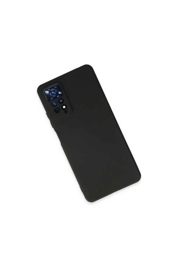 Evimdeyokyok Xiaomi Redmi Note 11 Kılıf First Silikon - Siyah