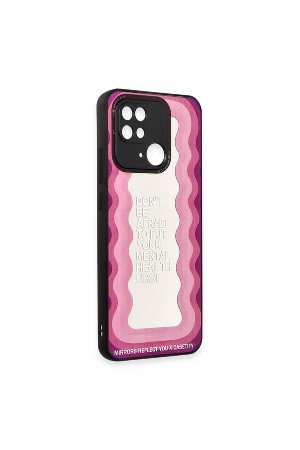 Evimdeyokyok Xiaomi Redmi 10C Kılıf Mirror Desenli Kapak - Mirror - 11