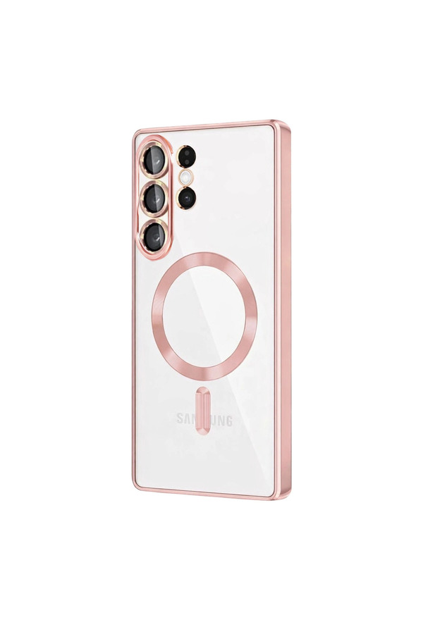 Evi̇mdeyokyok Samsung Galaxy S26 Ultra Kross Magneti̇csafe Kapak - Rose
