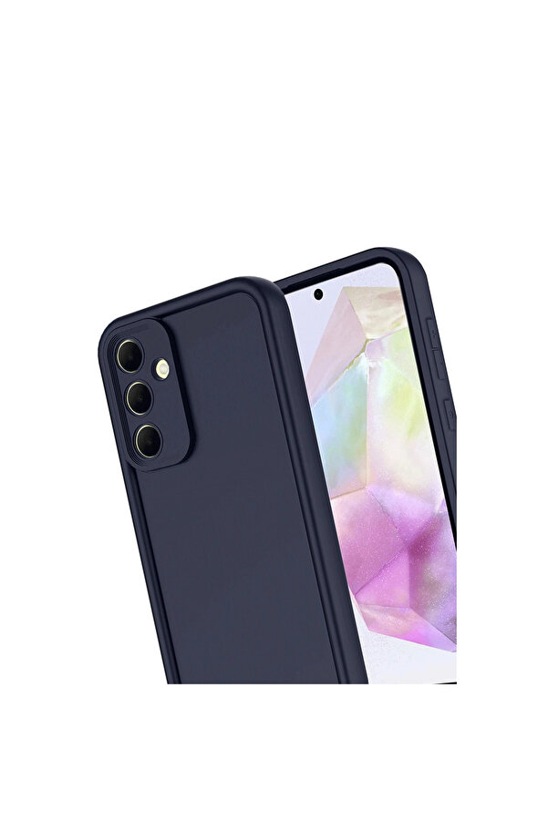Evi̇mdeyokyok Samsung Galaxy A17 5G Vi̇era Si̇li̇kon - Laci̇vert