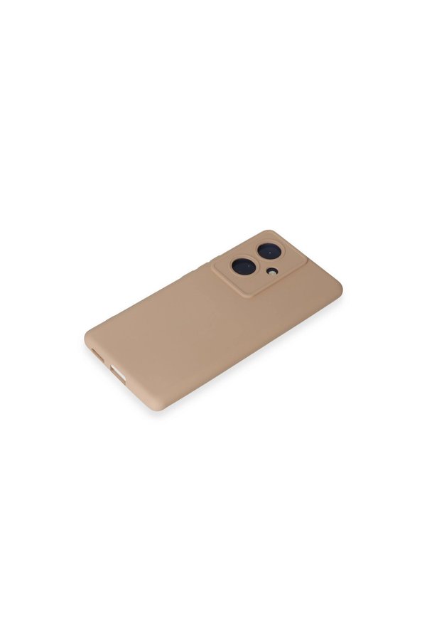 Evimdeyokyok Vivo V29 Lite Kılıf Nano İçi Kadife Silikon - Pudra