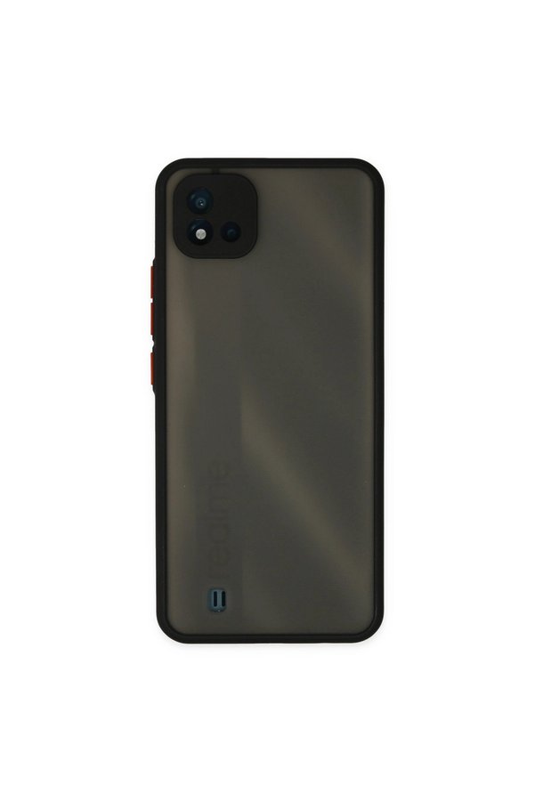 Evimdeyokyok Realme C11 2021 Kılıf Montreal Silikon Kapak - Siyah