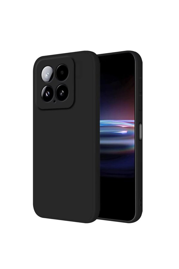 Evimdeyokyok Xiaomi Mi 14T Pro Kılıf Nano İçi Kadife Silikon - Siyah