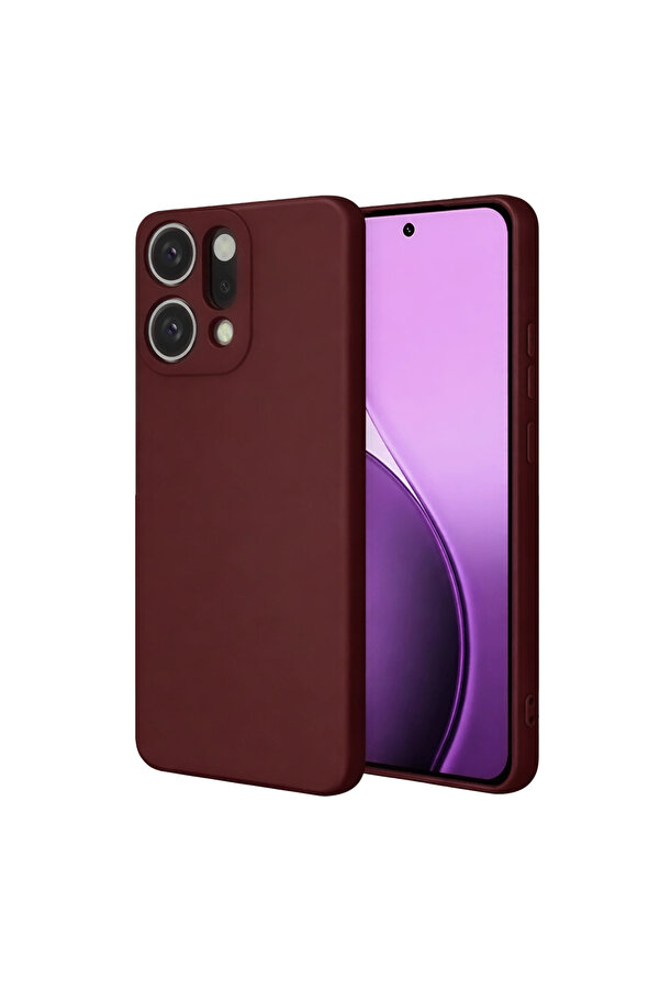 Evi̇mdeyokyok Oppo Reno 14 Fi̇rst Si̇li̇kon - Bordo