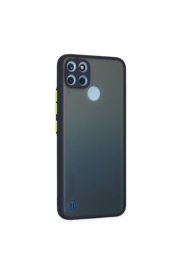 Evimdeyokyok Realme C21Y Kılıf Montreal Silikon Kapak - Lacivert