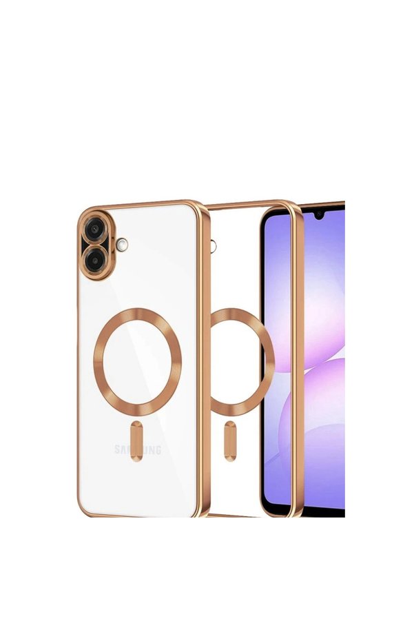 Evimdeyokyok Samsung Galaxy A07 4G Kross Magneticsafe Kapak - Çöl Titanyum