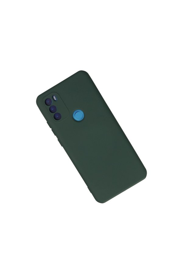 Evi̇mdeyokyok General Mobi̇le Gm 21 Plus Kılıf Nano İçi̇ Kadi̇fe Si̇li̇kon - Koyu Yeşi̇l