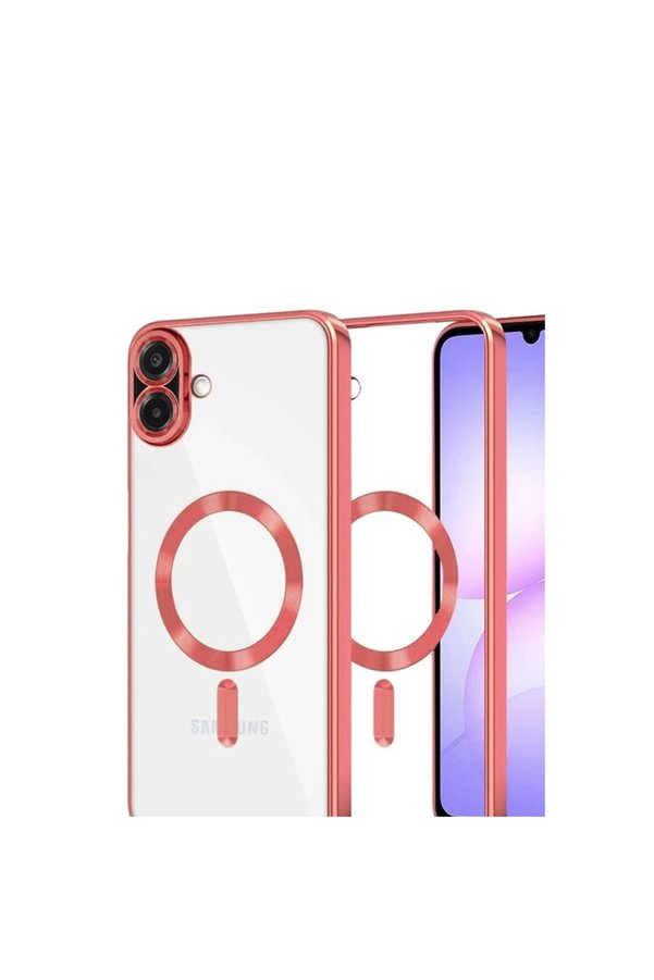Evimdeyokyok Samsung Galaxy A07 4G Kross Magneticsafe Kapak - Kırmızı