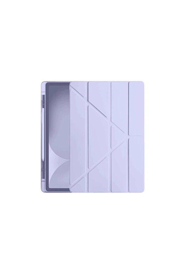 Evi̇mdeyokyok Apple İpad Pro 11 (2024) Kılıf Kalemli̇kli̇ Hugo Tablet Kılıfı - Li̇la