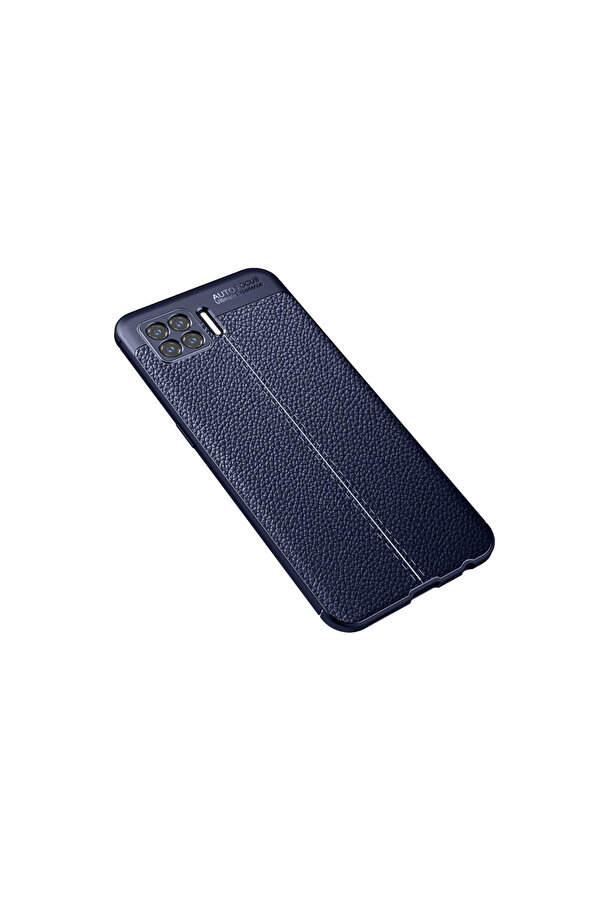 Evi̇mdeyokyok Oppo A73 Kılıf Auto Focus Kapak - Laci̇vert