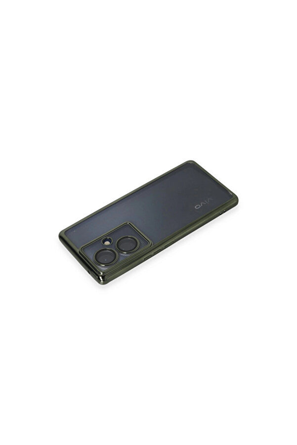 Evi̇mdeyokyok Vi̇vo V29 Li̇te Kılıf Razer Lensli̇ Si̇li̇kon - Yeşi̇l