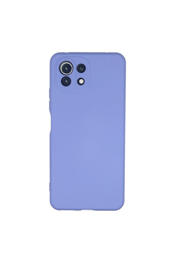 Evimdeyokyok Xiaomi Mi 11 Lite Kılıf Nano İçi Kadife Silikon - Lila