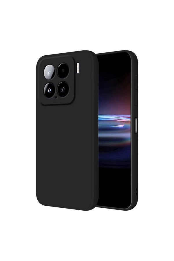 Evimdeyokyok Xiaomi Mi 15 Pro Kılıf Nano İçi Kadife Silikon - Siyah