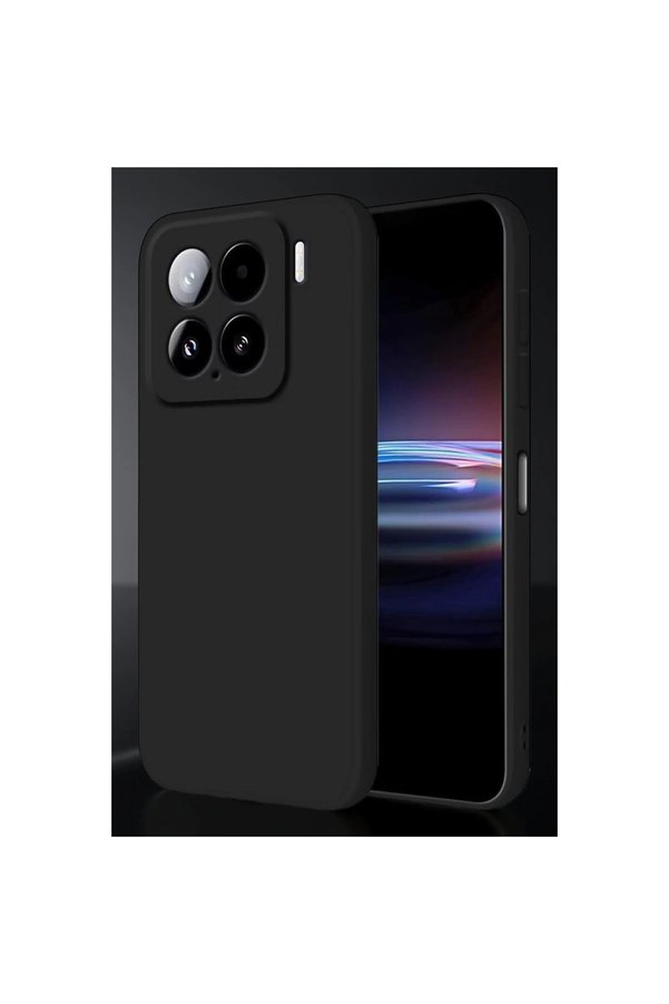 Evimdeyokyok Xiaomi Mi 15 Pro Kılıf Nano İçi Kadife Silikon - Siyah
