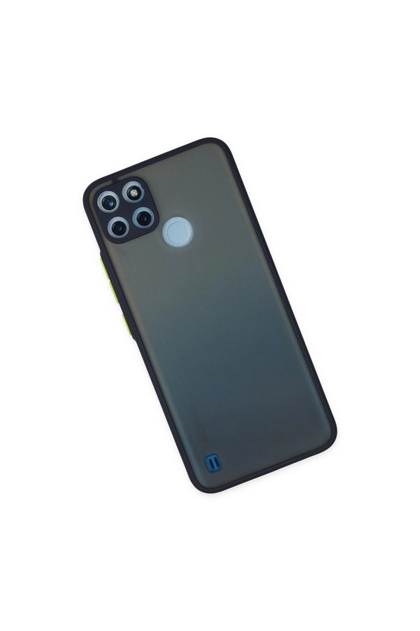 Evimdeyokyok Realme C21Y Kılıf Montreal Silikon Kapak - Lacivert