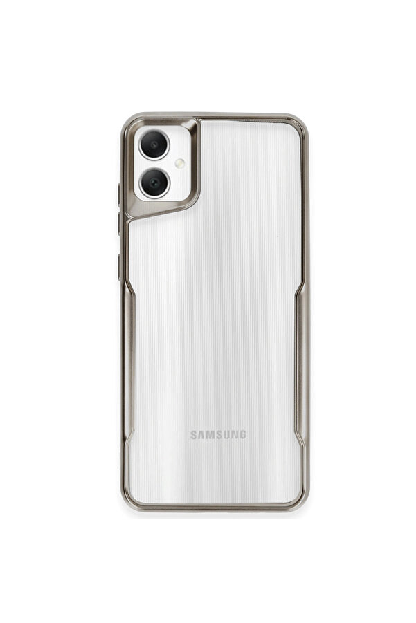 Evi̇mdeyokyok Samsung Galaxy A06 Kılıf Boyi̇ Si̇li̇kon Kapak - Ti̇tan Gri̇