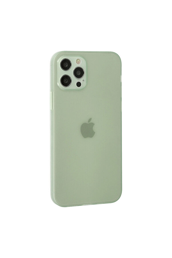 Evi̇mdeyokyok Apple İphone 12 Pro Kılıf Puma Si̇li̇kon - Açık Yeşi̇l