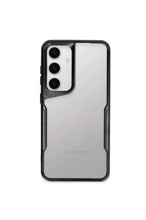 Evi̇mdeyokyok Samsung Galaxy S25 Kılıf Boyi̇ Si̇li̇kon Kapak - Si̇yah