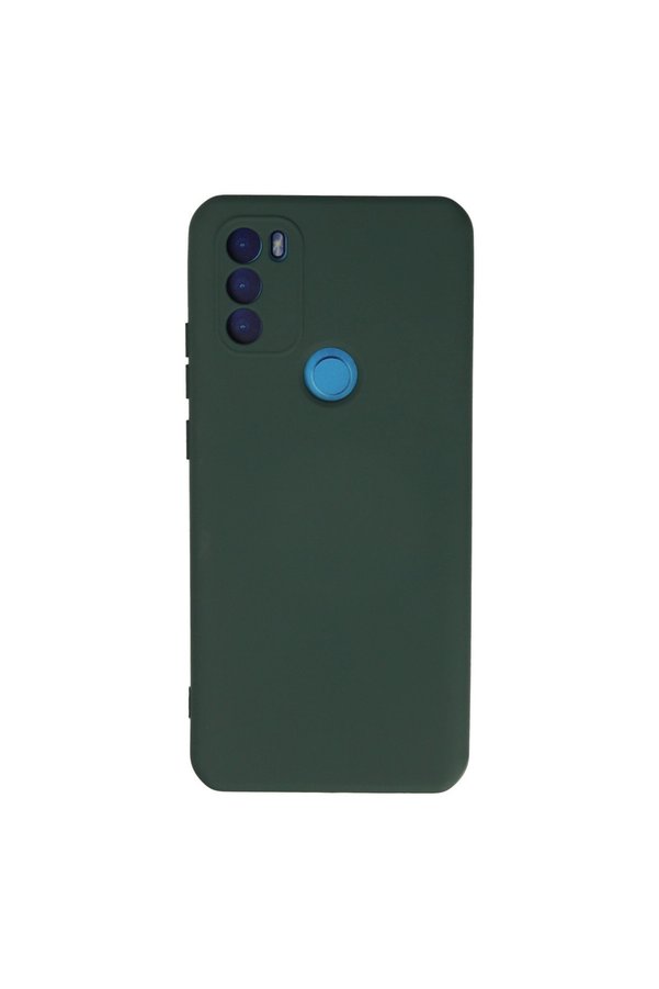 Evimdeyokyok General Mobile Gm 21 Plus Kılıf Nano İçi Kadife Silikon - Koyu Yeşil