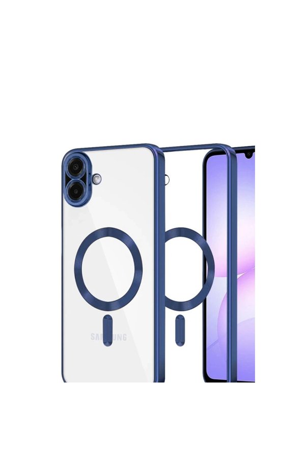 Evimdeyokyok Samsung Galaxy A07 4G Kross Magneticsafe Kapak - Lacivert