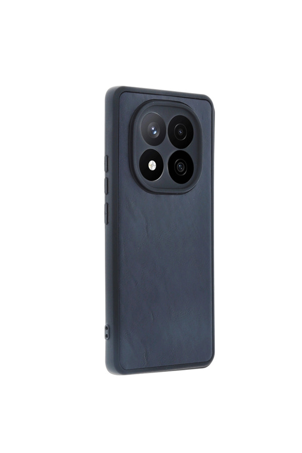 Evimdeyokyok Xiaomi Redmi Note 14 Pro 5G Kılıf Aras Deri Kapak - Lacivert