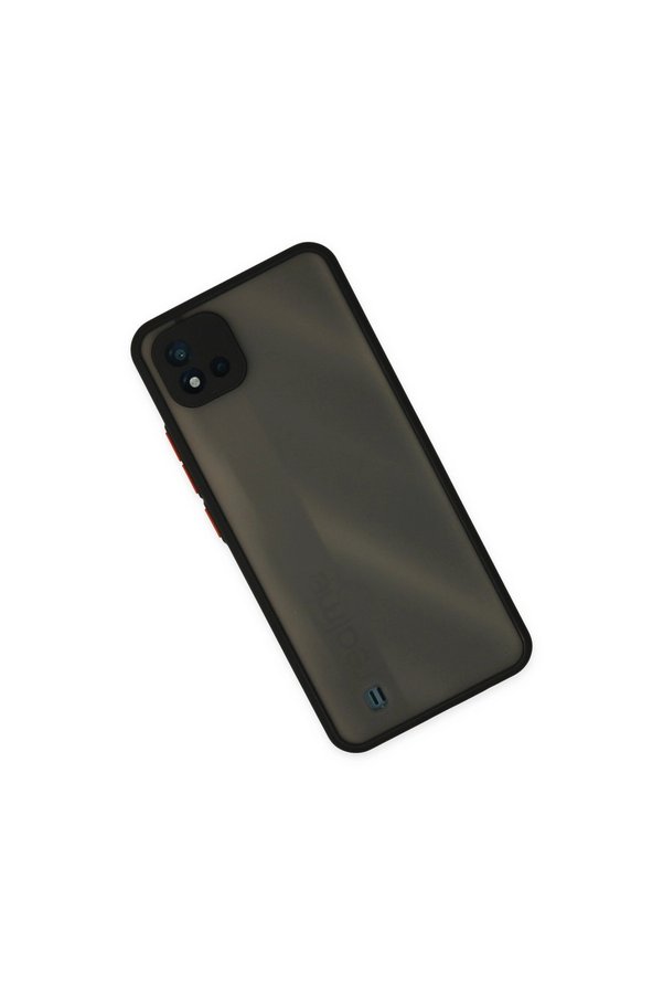Evi̇mdeyokyok Realme C11 2021 Kılıf Montreal Si̇li̇kon Kapak - Si̇yah