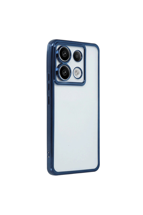 Evi̇mdeyokyok Xi̇aomi̇ Redmi̇ Note 13 Pro 5G Kılıf Razer Lensli̇ Si̇li̇kon - Si̇erra Blue