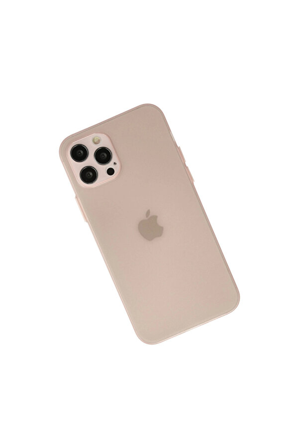 Evi̇mdeyokyok Apple İphone 12 Pro Kılıf Puma Si̇li̇kon - Pembe
