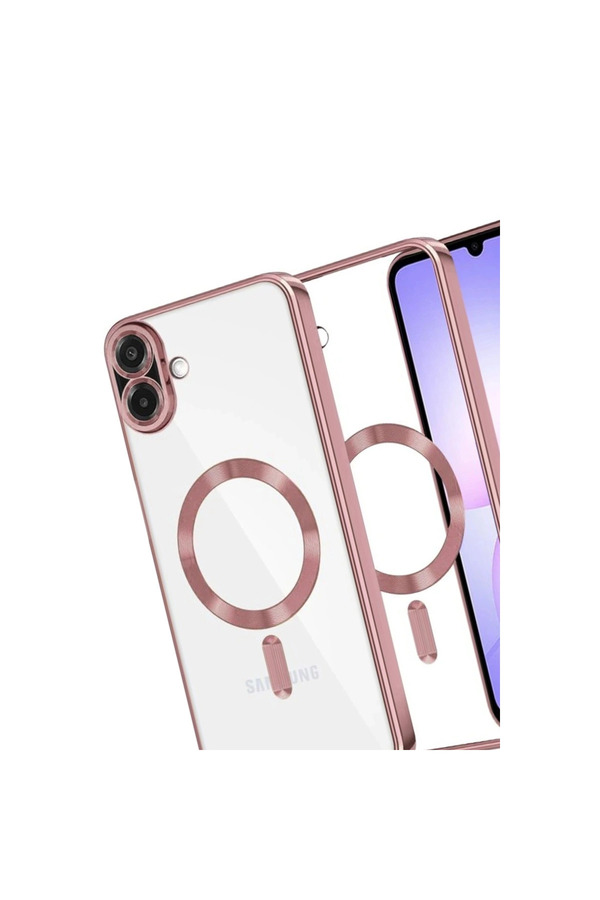 Evimdeyokyok Samsung Galaxy A07 4G Kross Magneticsafe Kapak - Rose