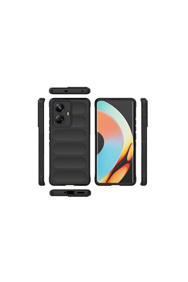 Evi̇mdeyokyok Realme 10 Pro 5G Kılıf Opti̇mum Si̇li̇kon - Krem